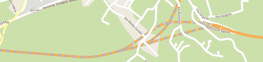Mappa della impresa quaranta srl a ROE VOLCIANO