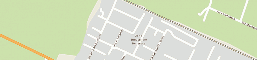 Mappa della impresa perox (snc) di margini adamo e c a SANT ILARIO D ENZA