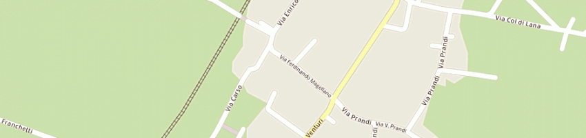 Mappa della impresa frascari giuseppe a BIBBIANO