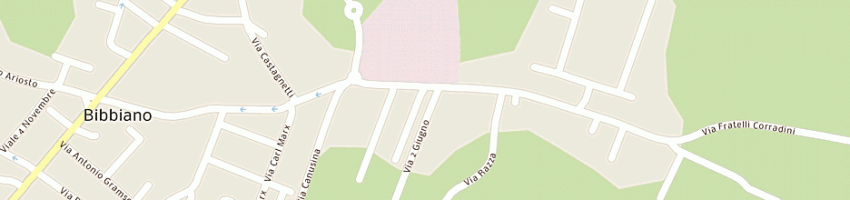 Mappa della impresa l'orafo di gombi mirco a BIBBIANO