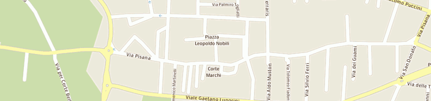 Mappa della impresa l'impronta coop soc a rl a LUCCA