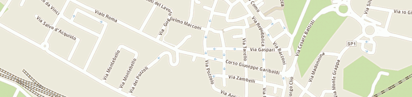Mappa della impresa morandi abbigliamento di fogliata odetta e c sas a LONATO