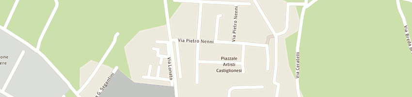 Mappa della impresa new bar di del corso guido a CASTIGLIONE DELLE STIVIERE