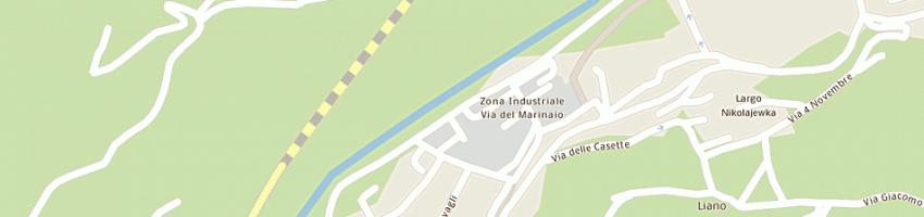 Mappa della impresa pelizzari service di pelizzari bruna e c sas a ROE VOLCIANO