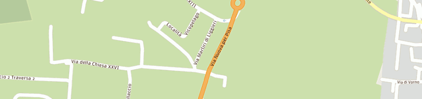 Mappa della impresa clinica veterinaria a LUCCA
