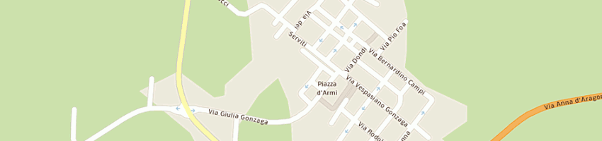 Mappa della impresa tizzi angelo a SABBIONETA