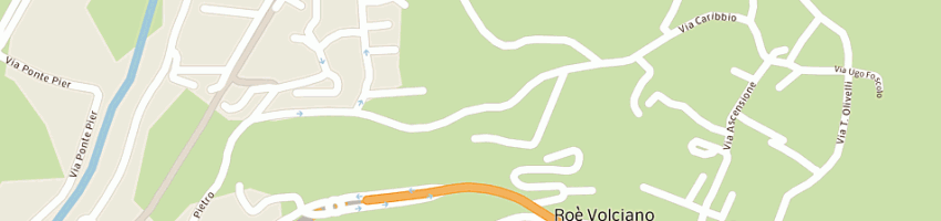 Mappa della impresa nedrotti andrea a ROE VOLCIANO