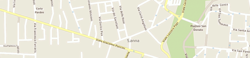 Mappa della impresa banducci amato roberto a LUCCA