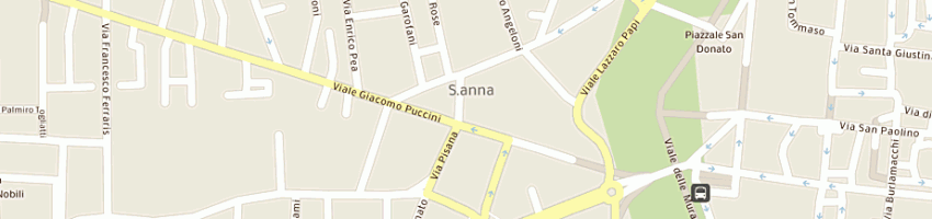 Mappa della impresa federazione delle rappresentanze sindacali di base a LUCCA