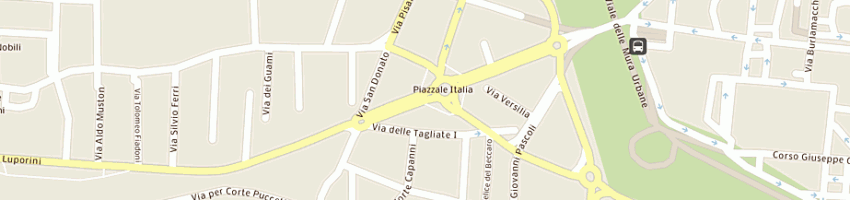 Mappa della impresa studio tecnico associato dei geometri antonio failla e michele morisi a LUCCA