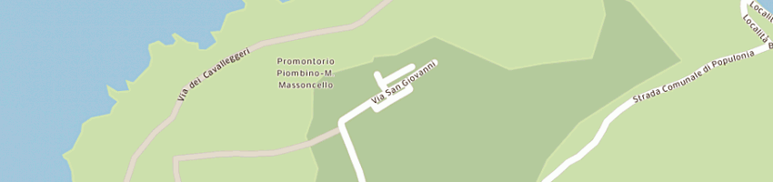 Mappa della impresa 'le logge' caselli e marini a PIOMBINO