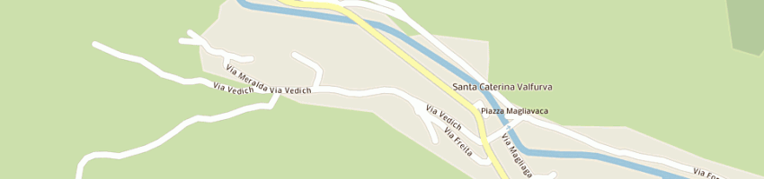 Mappa della impresa residence chalet ginepro a VALFURVA