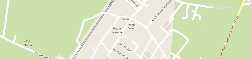 Mappa della impresa ristorante san giovanni a BIBBIANO