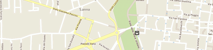 Mappa della impresa mabel viaggi srl a LUCCA