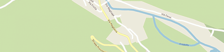 Mappa della impresa chalet bucaneve di compagnoni mariangela e c snc a VALFURVA