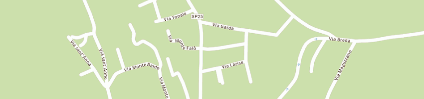 Mappa della impresa cenedella achille a LONATO
