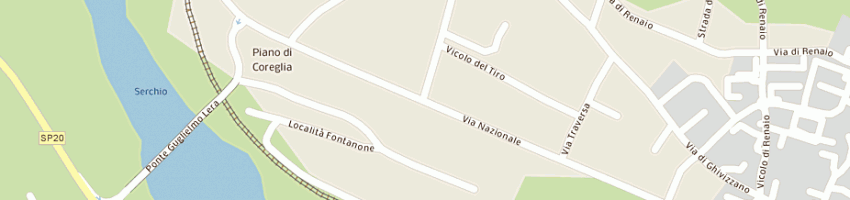 Mappa della impresa stefani dottor paolo a BARGA