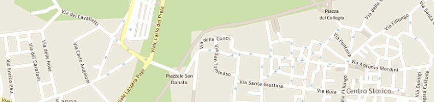 Mappa della impresa vertemati vincenzo a LUCCA