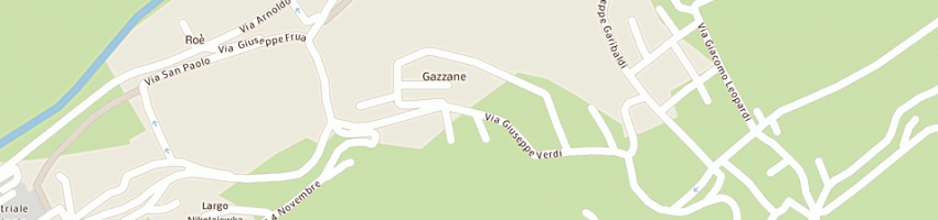 Mappa della impresa ferrari davide a ROE VOLCIANO
