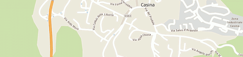 Mappa della impresa lipari euro a CASINA