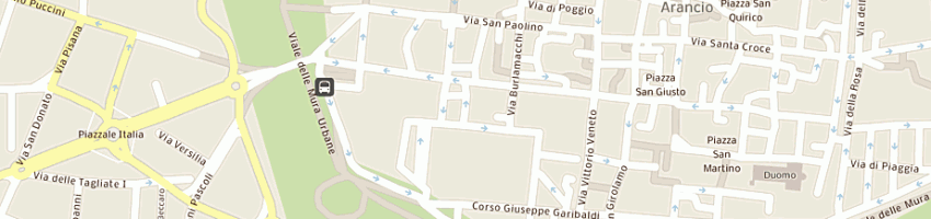 Mappa della impresa marchettoni riccardo a LUCCA