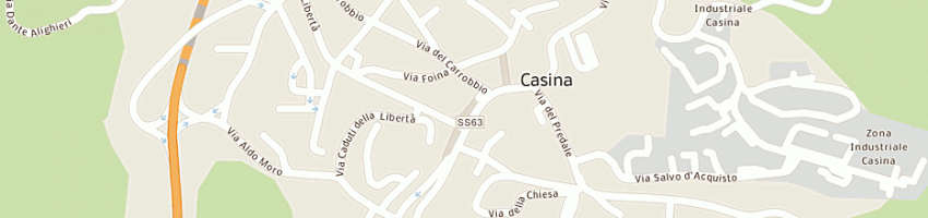 Mappa della impresa lv di valcavi luca a CASINA