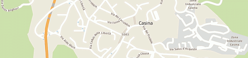 Mappa della impresa pietro e c (snc) a CASINA