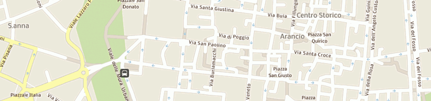 Mappa della impresa leoni antonio a LUCCA