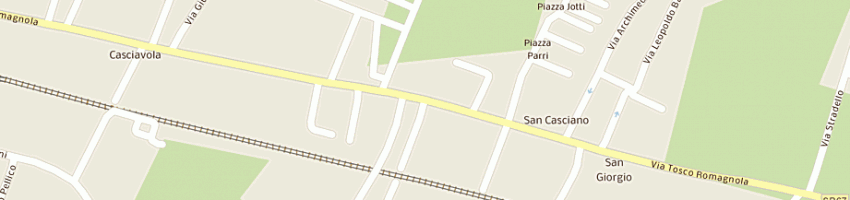 Mappa della impresa west link di paolucci a e sportelli a a CASCINA