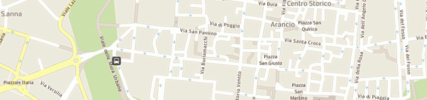 Mappa della impresa ristal srl a LUCCA