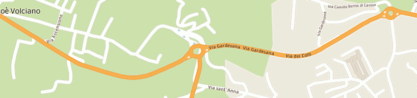 Mappa della impresa turina ultimo a ROE VOLCIANO