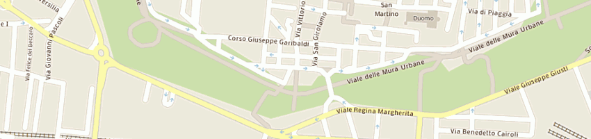 Mappa della impresa l'angolo di simonetta giurlani pardini e c sas a LUCCA