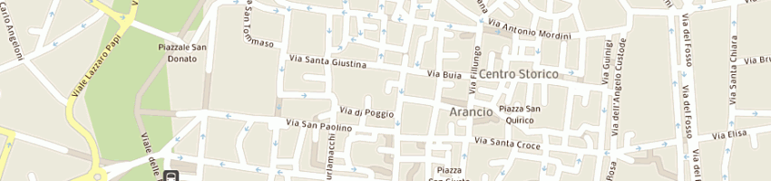 Mappa della impresa banco san geminiano san prospero a LUCCA