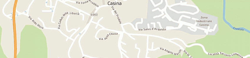 Mappa della impresa emil-impianti (snc) a CASINA