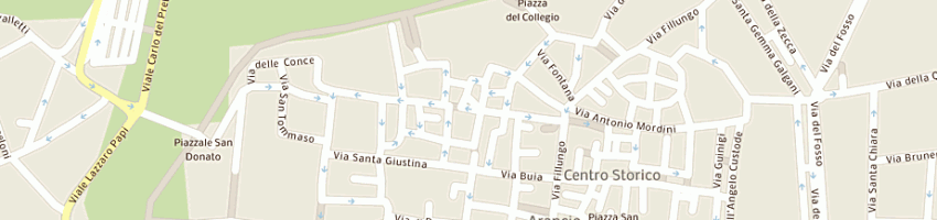 Mappa della impresa marchi bruno a LUCCA