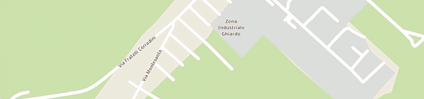 Mappa della impresa ristorante la chiocciola a BIBBIANO