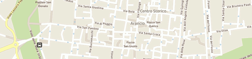 Mappa della impresa antica farmacia massagli a LUCCA