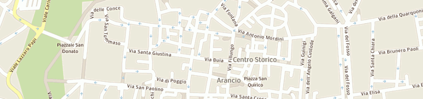 Mappa della impresa guidi corrado a LUCCA