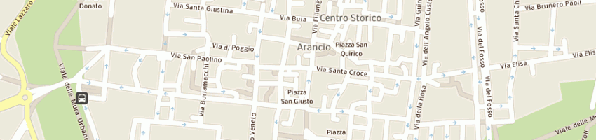 Mappa della impresa galliani a LUCCA