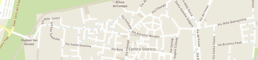 Mappa della impresa ascom - lucca servizi srl a LUCCA