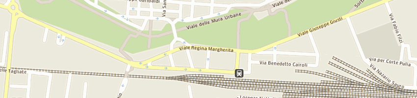 Mappa della impresa fast service srl a LUCCA