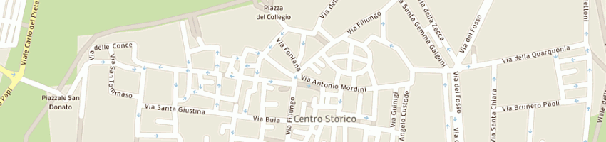 Mappa della impresa clafoutis di christine bechara a LUCCA