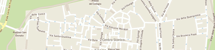 Mappa della impresa quiriconi claudio luigi a LUCCA