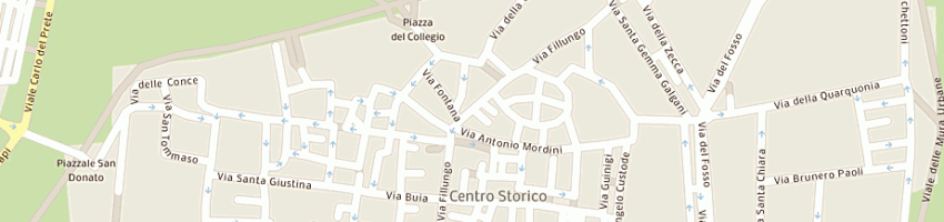 Mappa della impresa clemente gabriele e c snc a LUCCA