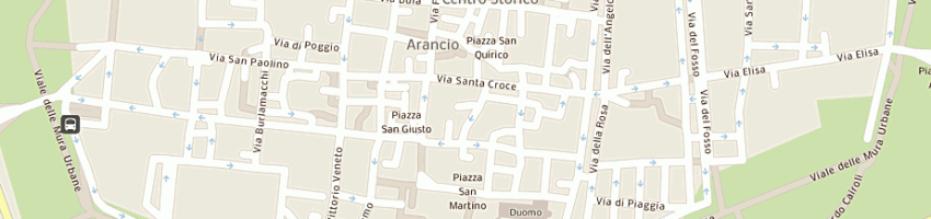 Mappa della impresa del bianco dr paola a LUCCA