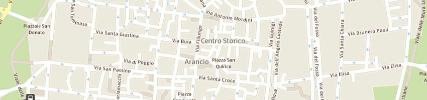 Mappa della impresa bed e breakfast la romea snc a LUCCA