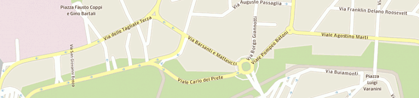 Mappa della impresa associazione provinciale allevatori a LUCCA