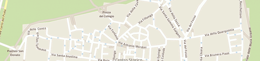 Mappa della impresa pierini agostino snc a LUCCA