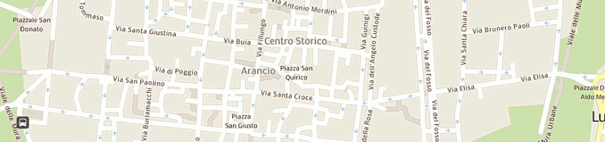 Mappa della impresa albini valeria a LUCCA