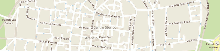 Mappa della impresa affittacamere la torre a LUCCA